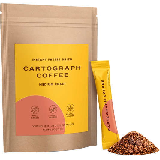 Cartograph Organic Instant Coffee - Medium Roast